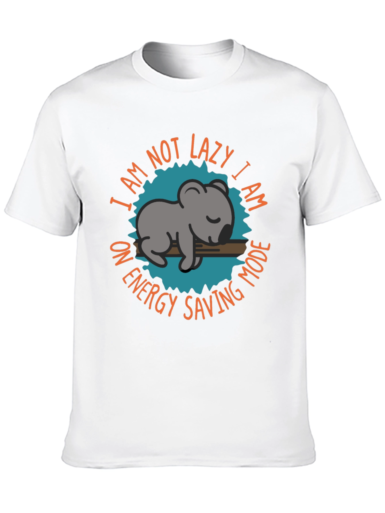 Energy Saving Mode Koala T-Shirt Relaxed Fit