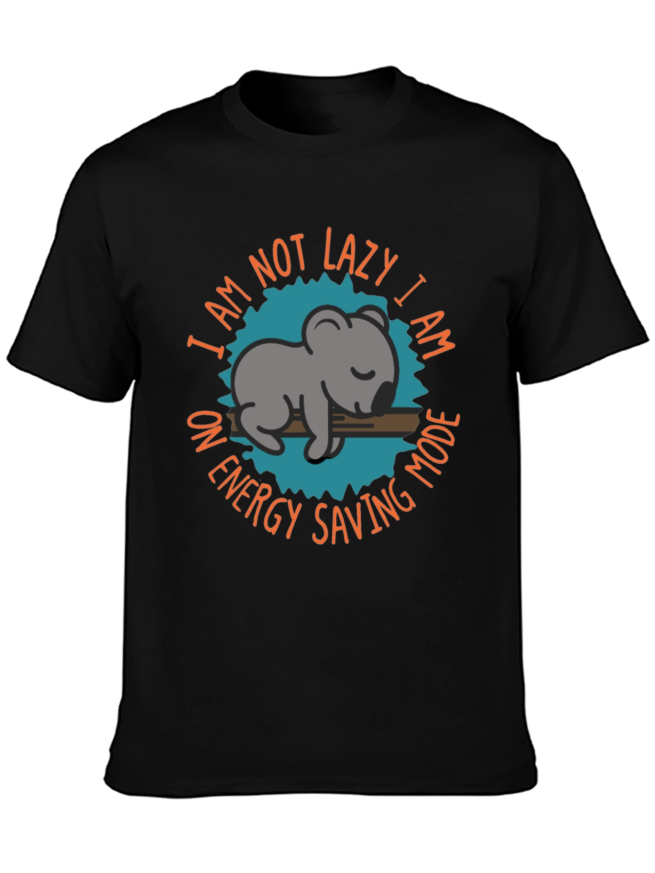 Energy Saving Mode Koala T-Shirt Relaxed Fit