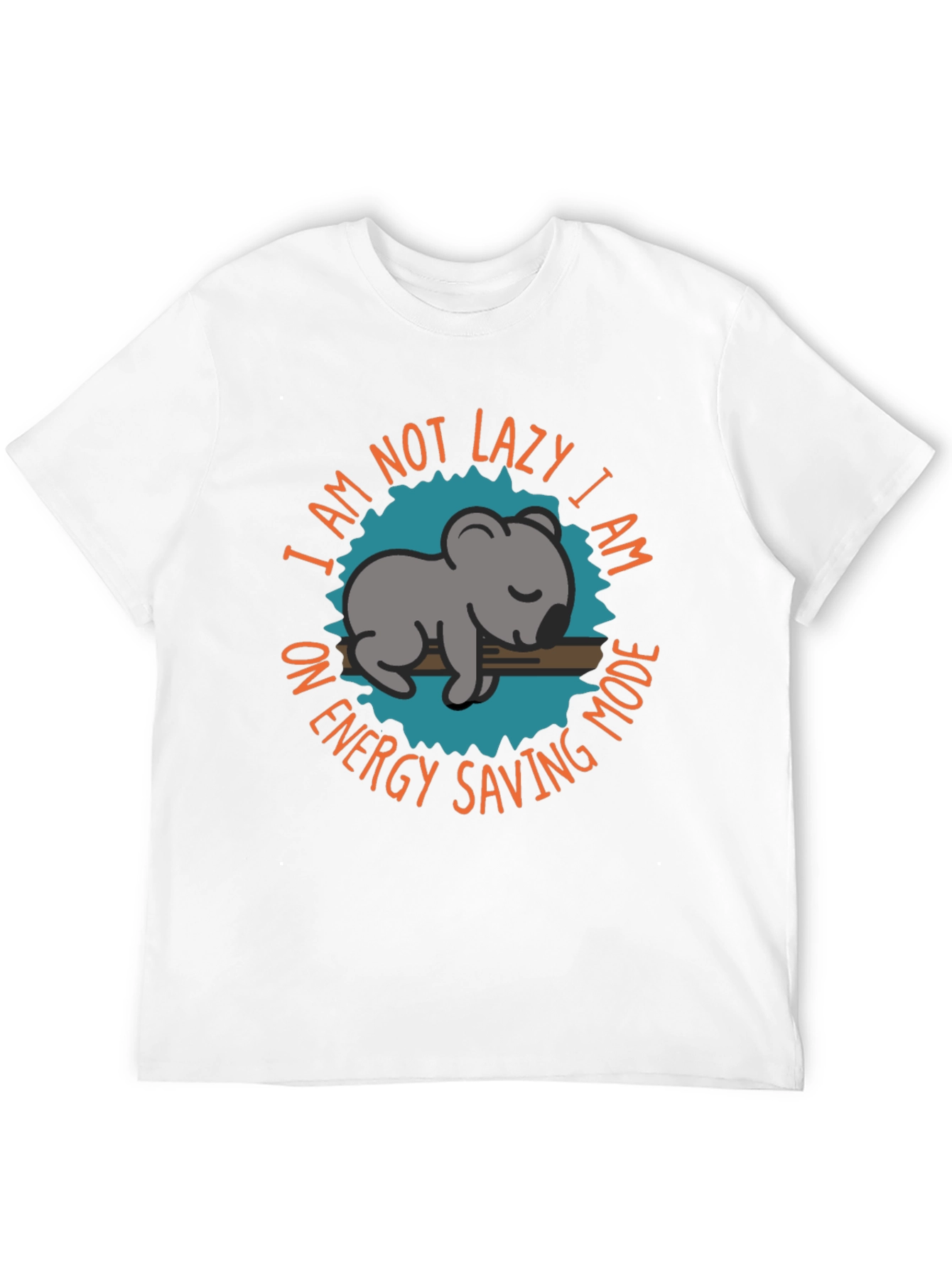 Energy Saving Mode Koala T-Shirt Relaxed Fit