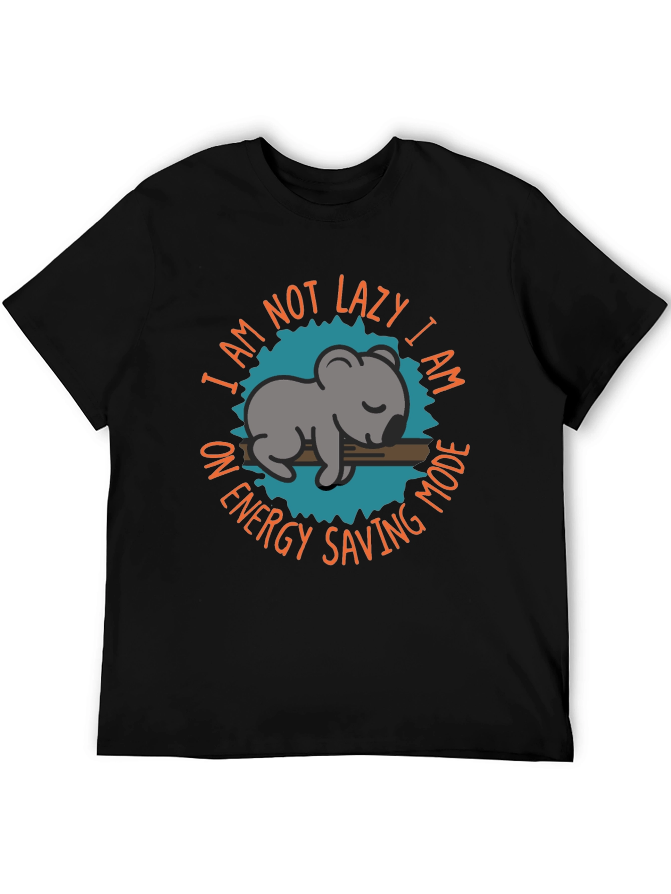 Energy Saving Mode Koala T-Shirt Relaxed Fit