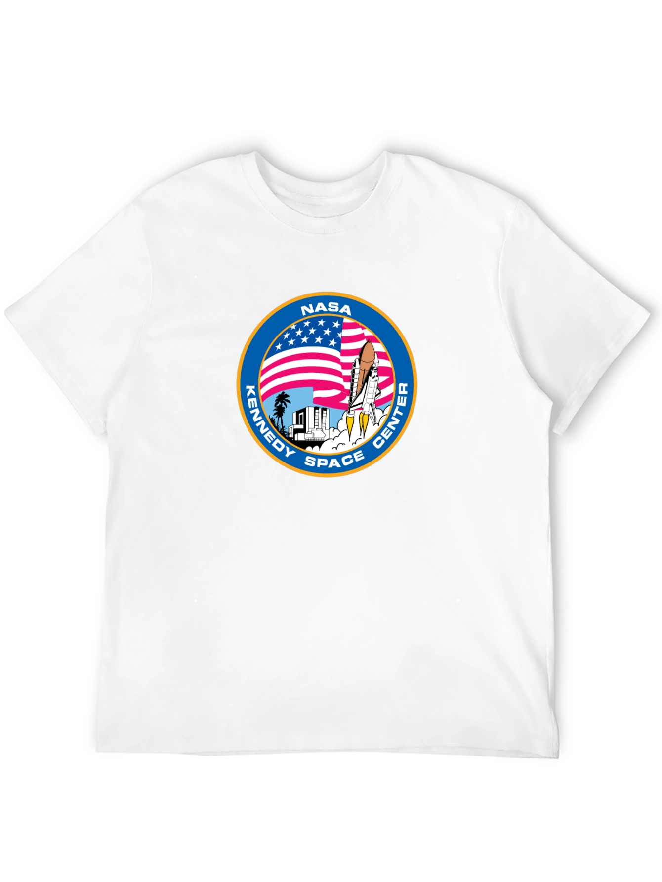 NASA Kennedy Space Center Black T-Shirt