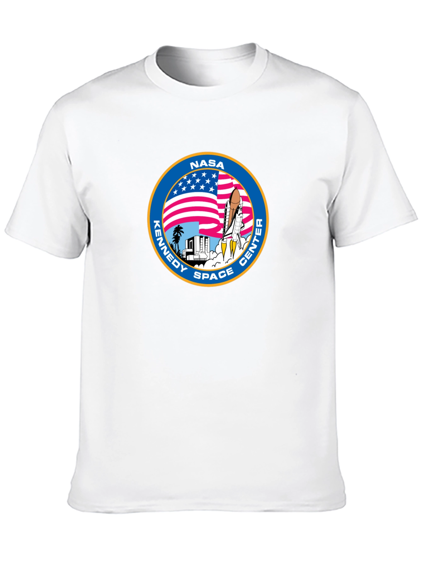 NASA Kennedy Space Center Black T-Shirt
