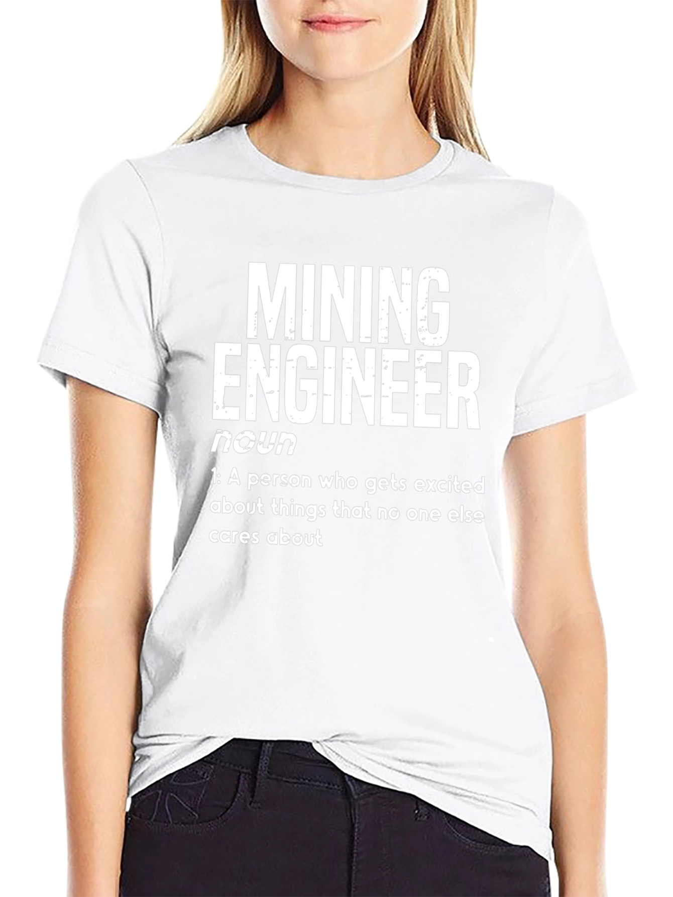 Mining Engineer Definition T-Shirt - Funny Gift