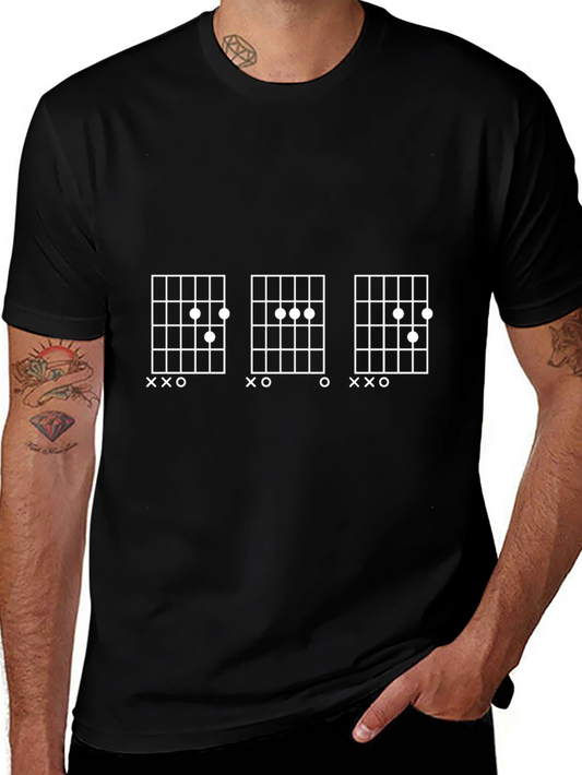 Guitar Chord Tee - Music Lovers T-Shirt