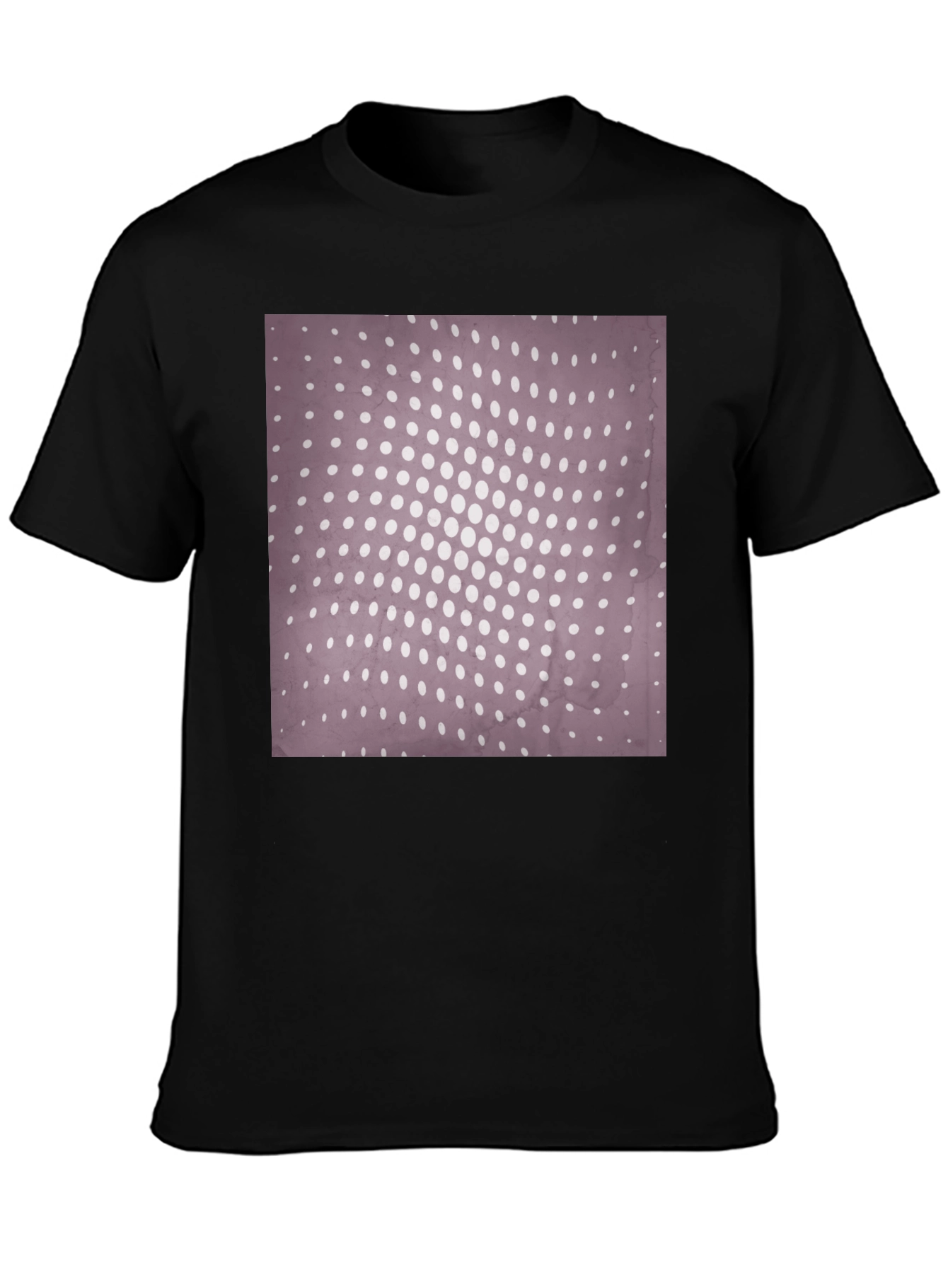 Retro Dot Pattern T-Shirt - Classic Design Tee