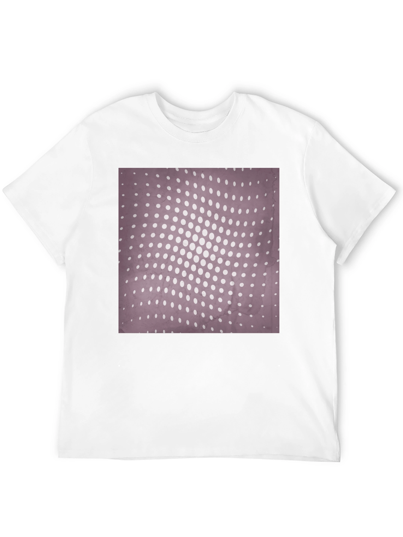 Retro Dot Pattern T-Shirt - Classic Design Tee