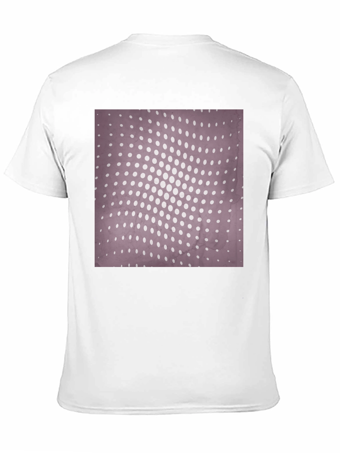 Retro Dot Pattern T-Shirt - Classic Design Tee