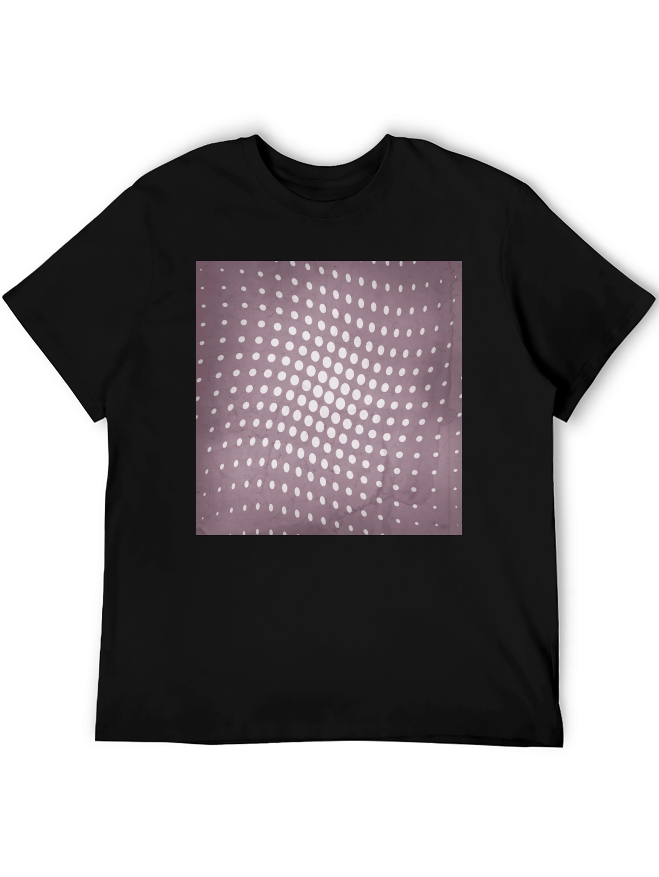 Retro Dot Pattern T-Shirt - Classic Design Tee