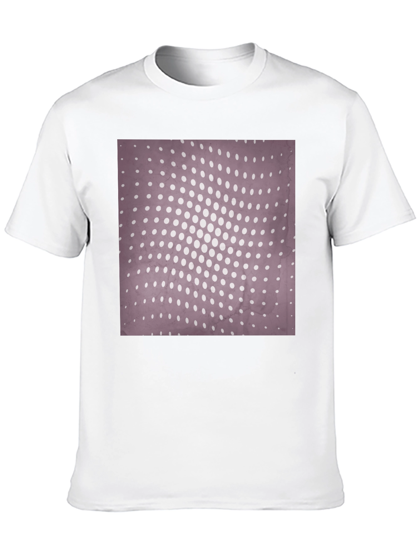 Retro Dot Pattern T-Shirt - Classic Design Tee