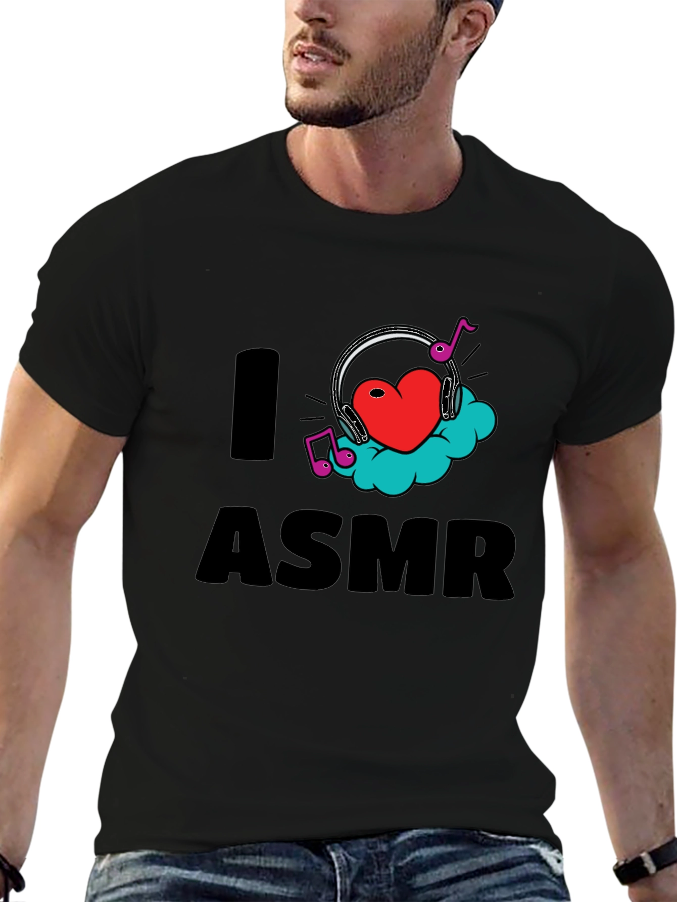 I Love ASMR T-Shirt - Relaxing Sounds Apparel