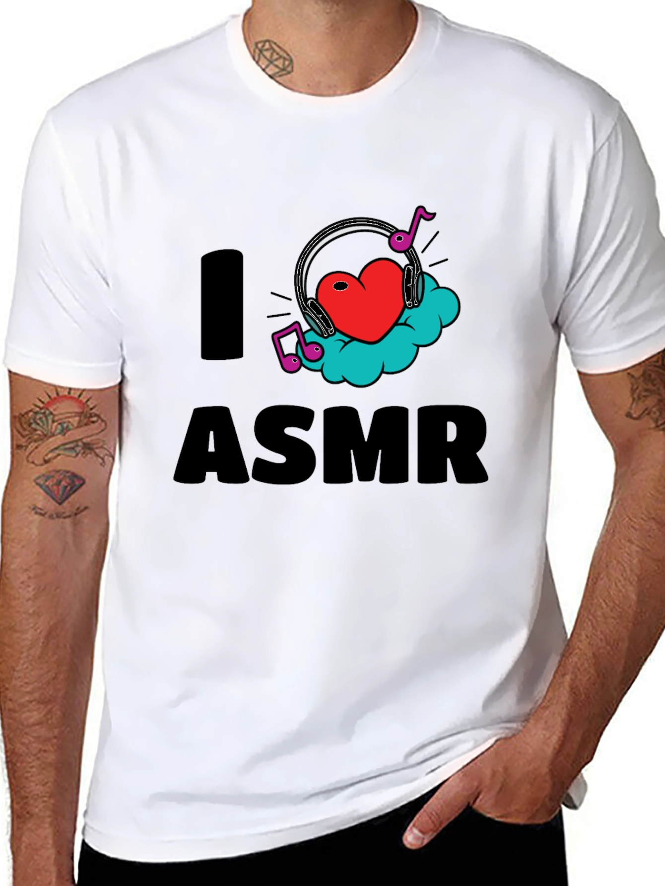 I Love ASMR T-Shirt - Relaxing Sounds Apparel