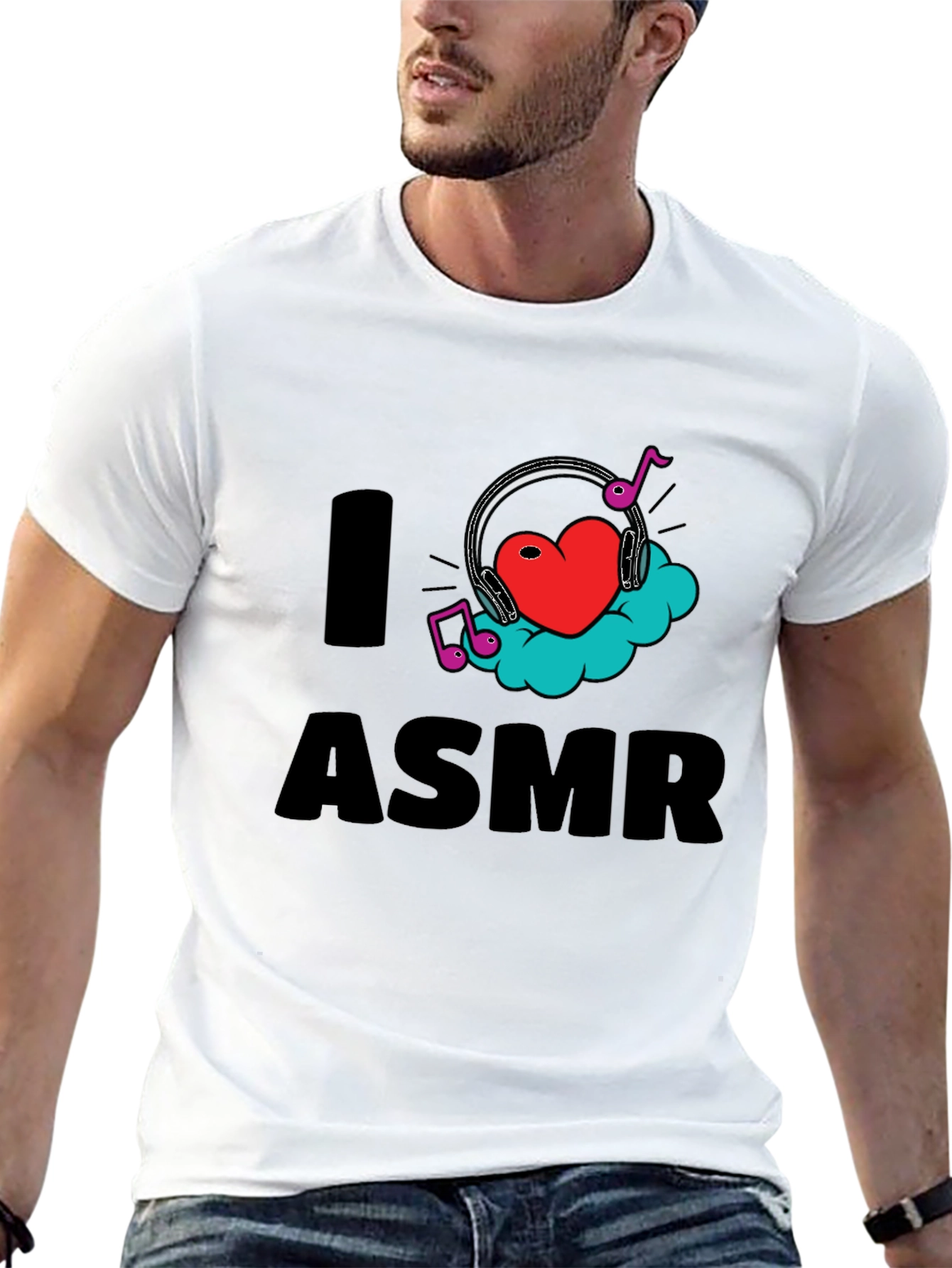 I Love ASMR T-Shirt - Relaxing Sounds Apparel