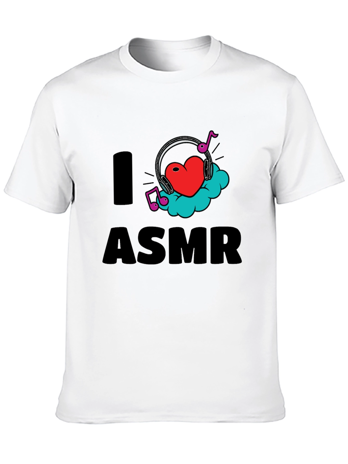 I Love ASMR T-Shirt - Relaxing Sounds Apparel