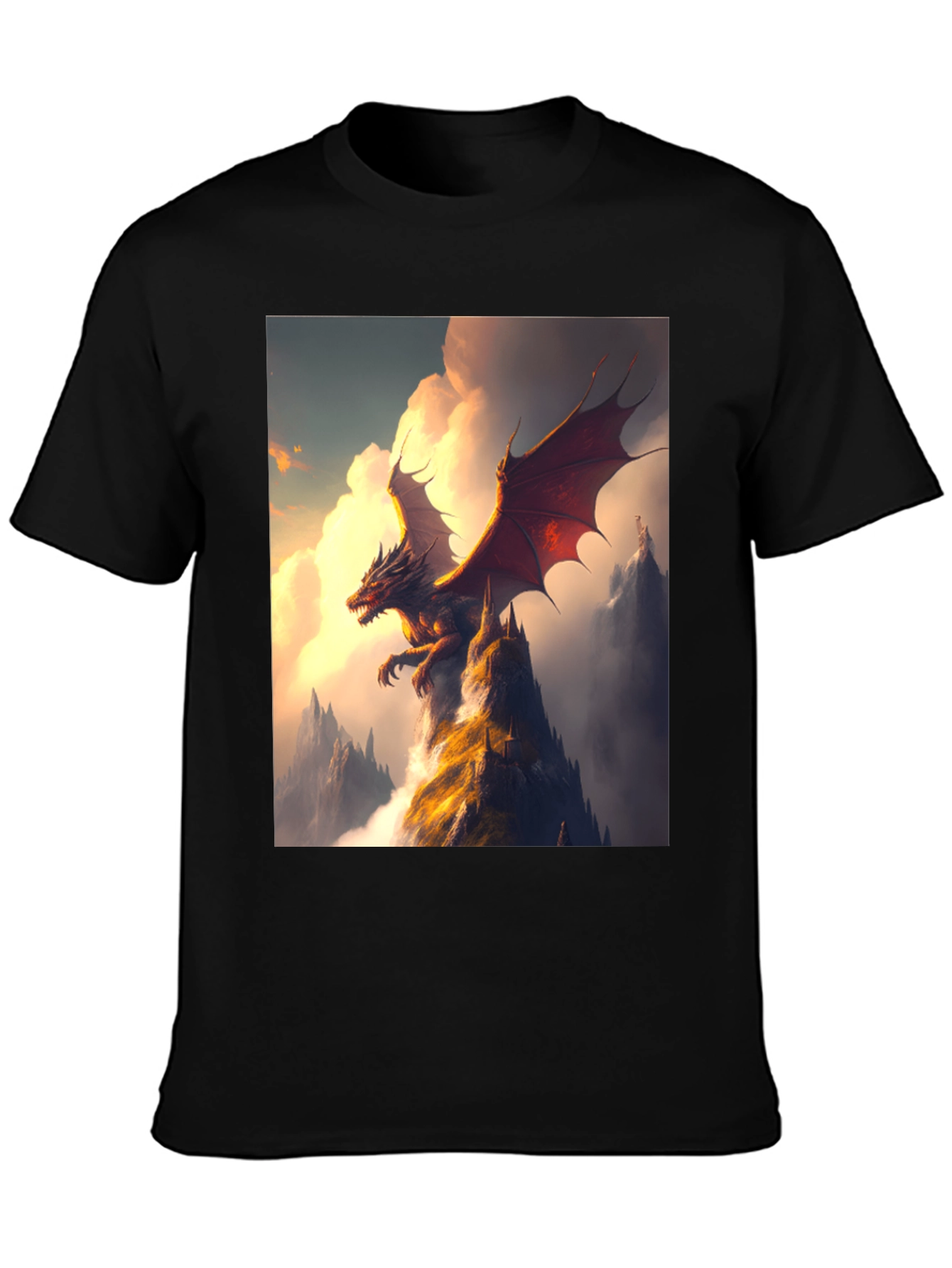 Dragon Peak Black T-Shirt