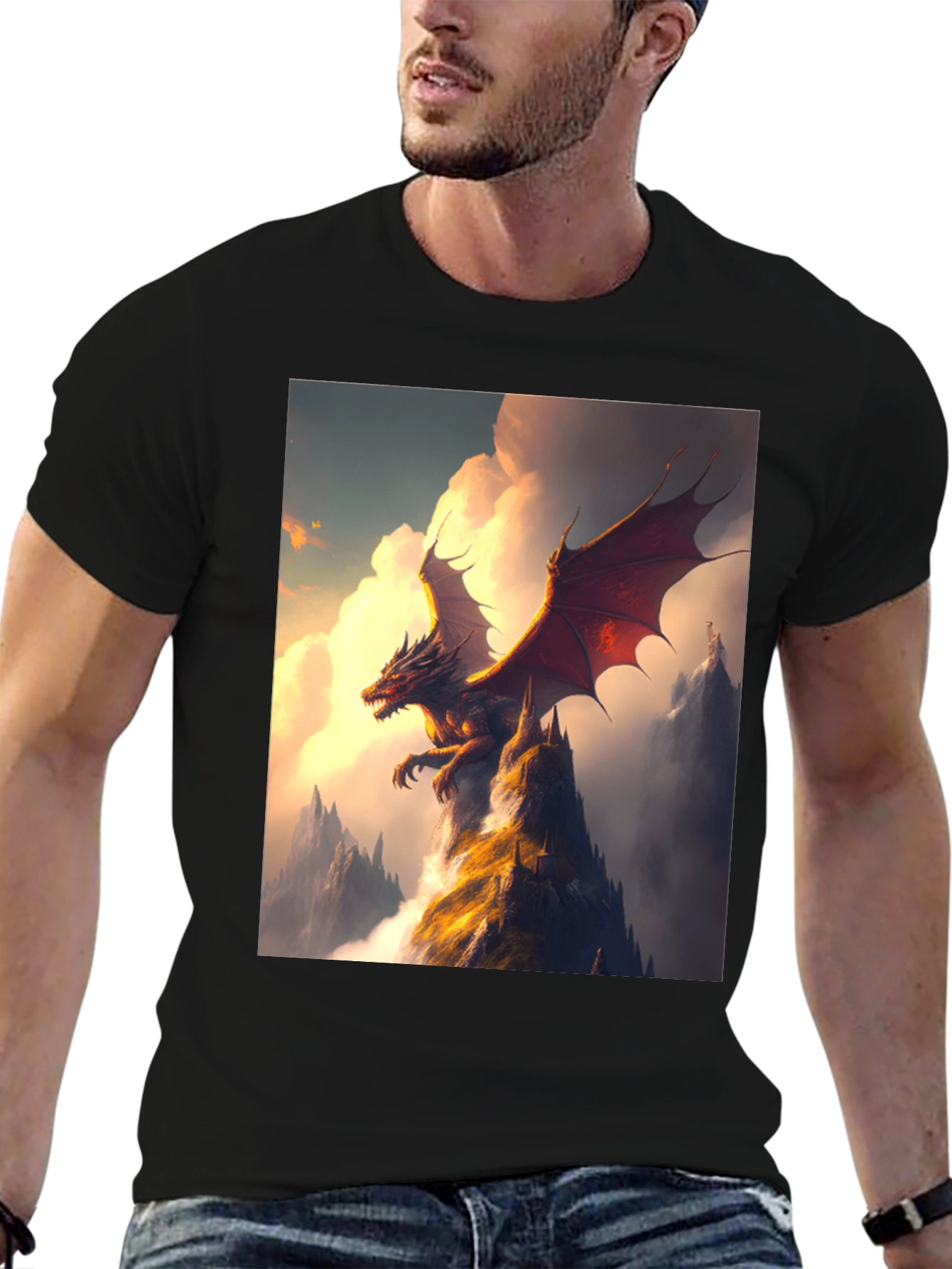 Dragon Peak Black T-Shirt