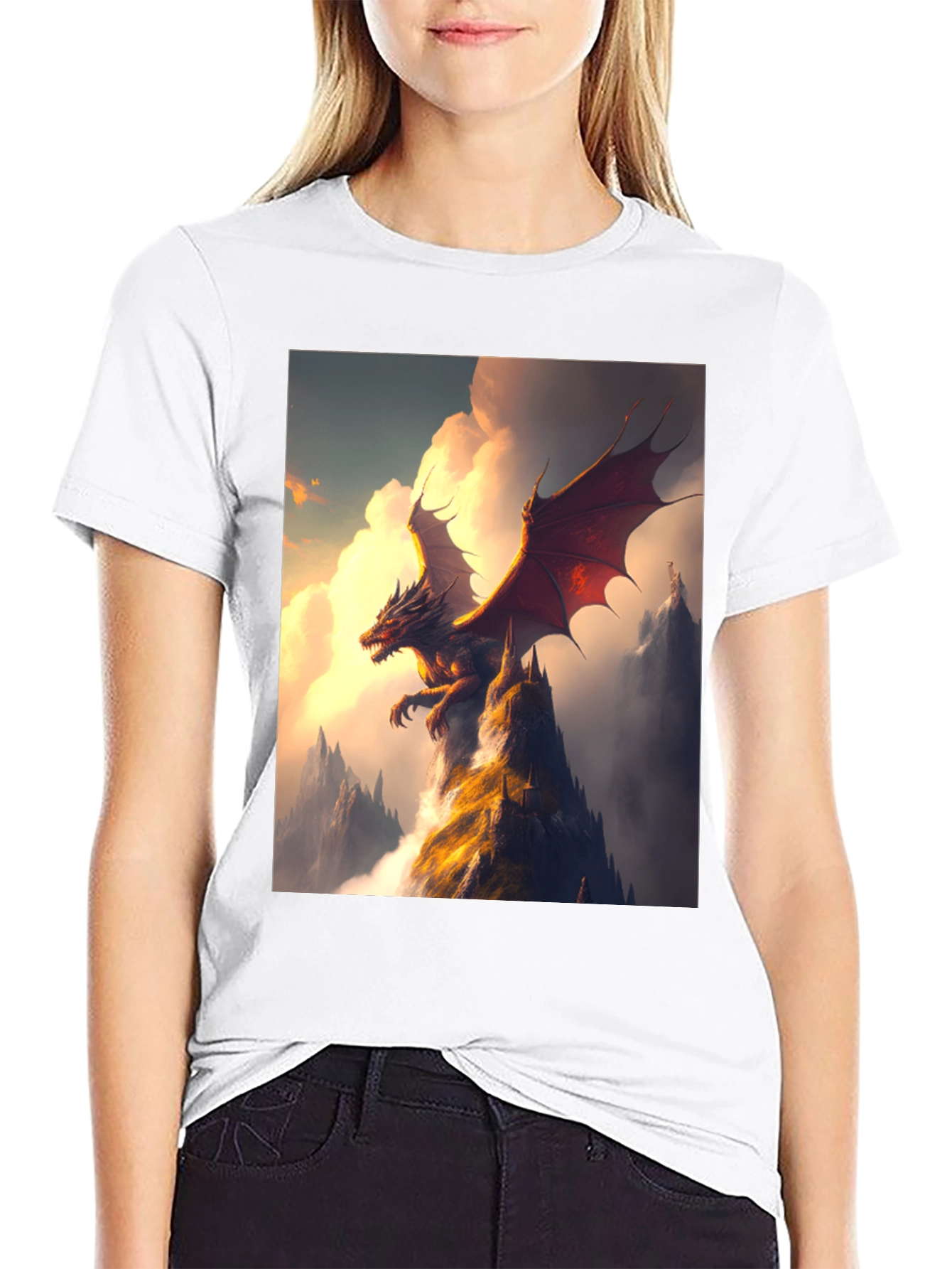 Dragon Peak Black T-Shirt