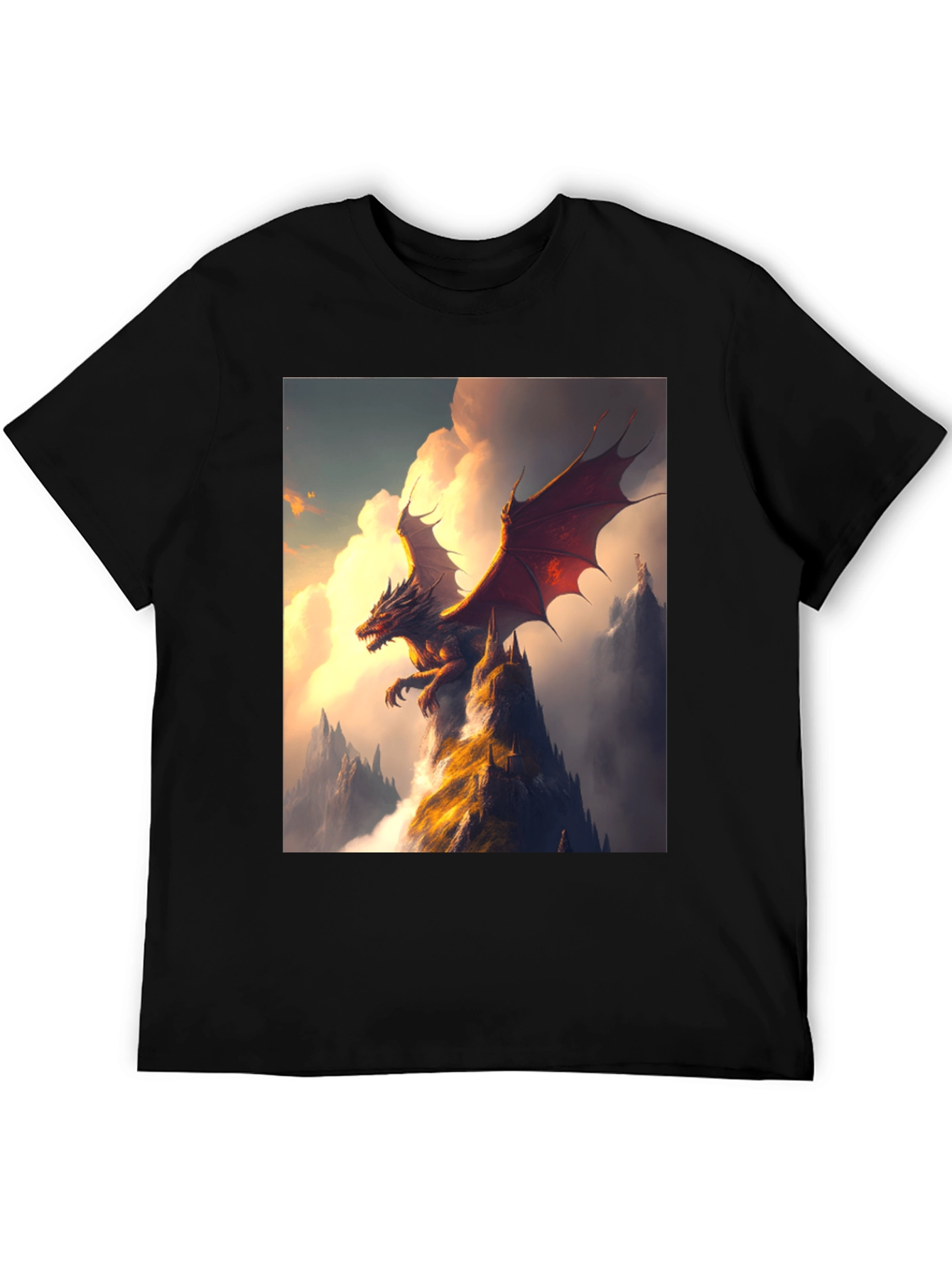 Dragon Peak Black T-Shirt