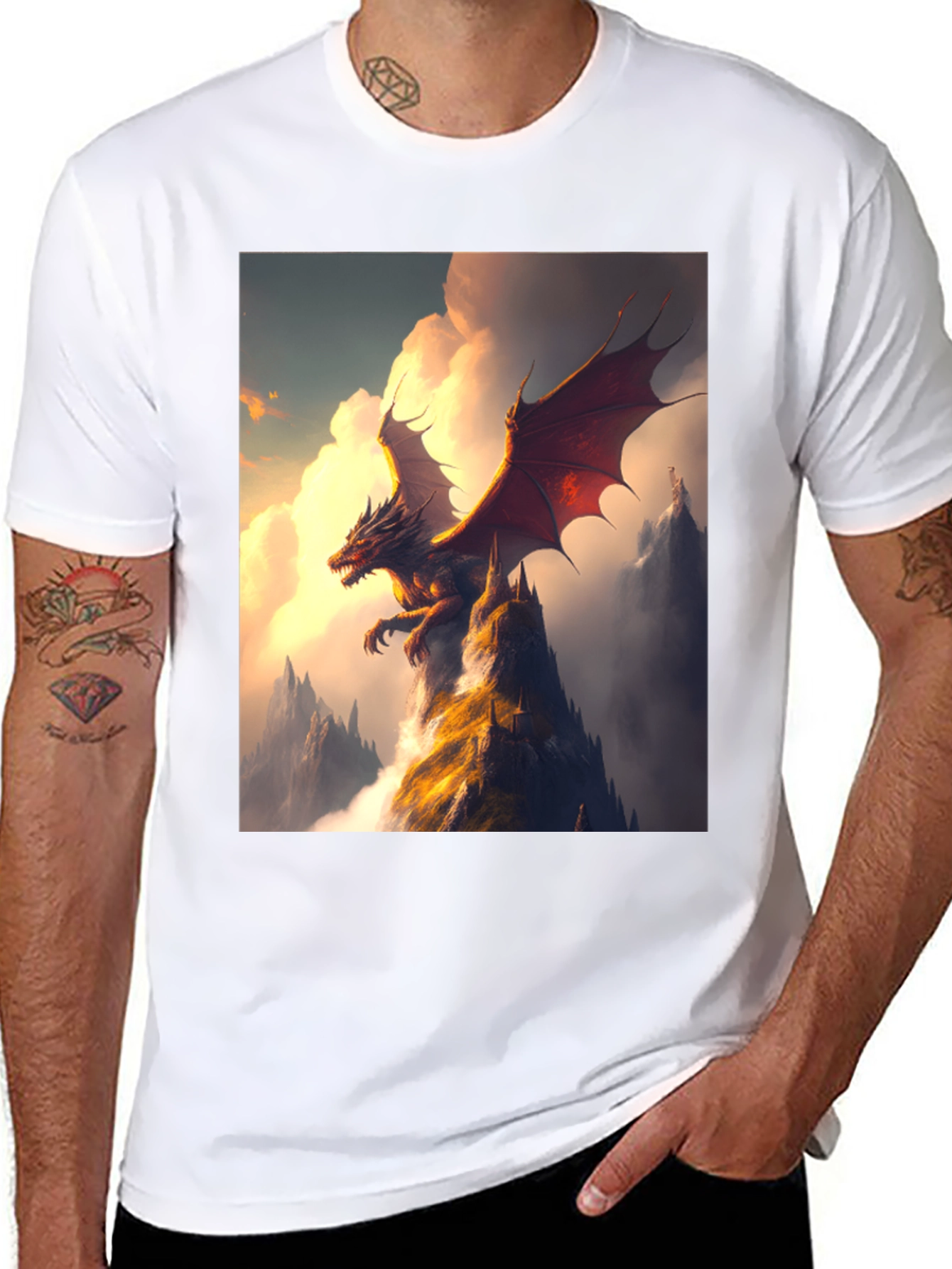 Dragon Peak Black T-Shirt