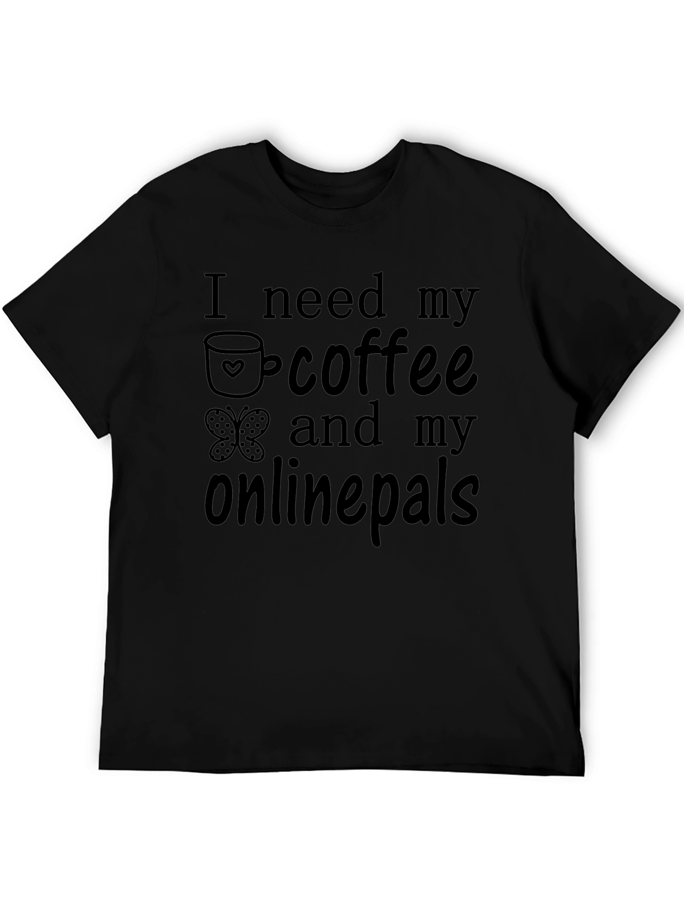 Coffee and Onlinepals Graphic Tee
