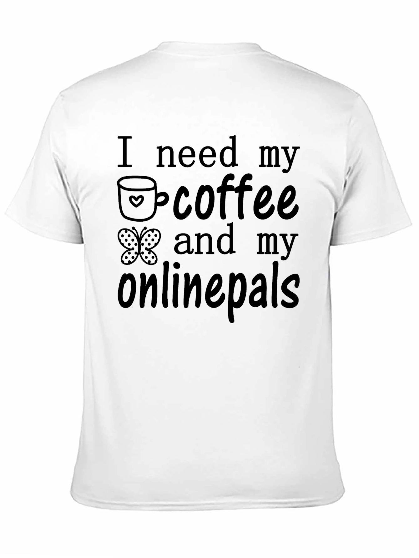 Coffee and Onlinepals Graphic Tee
