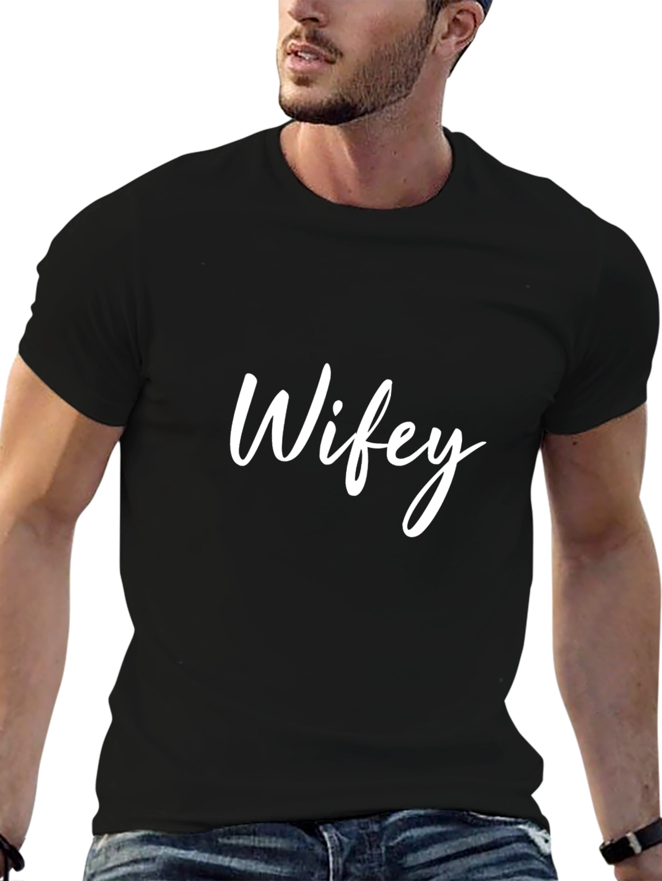 Wifey Graphic Tee - Soft Cotton Blend