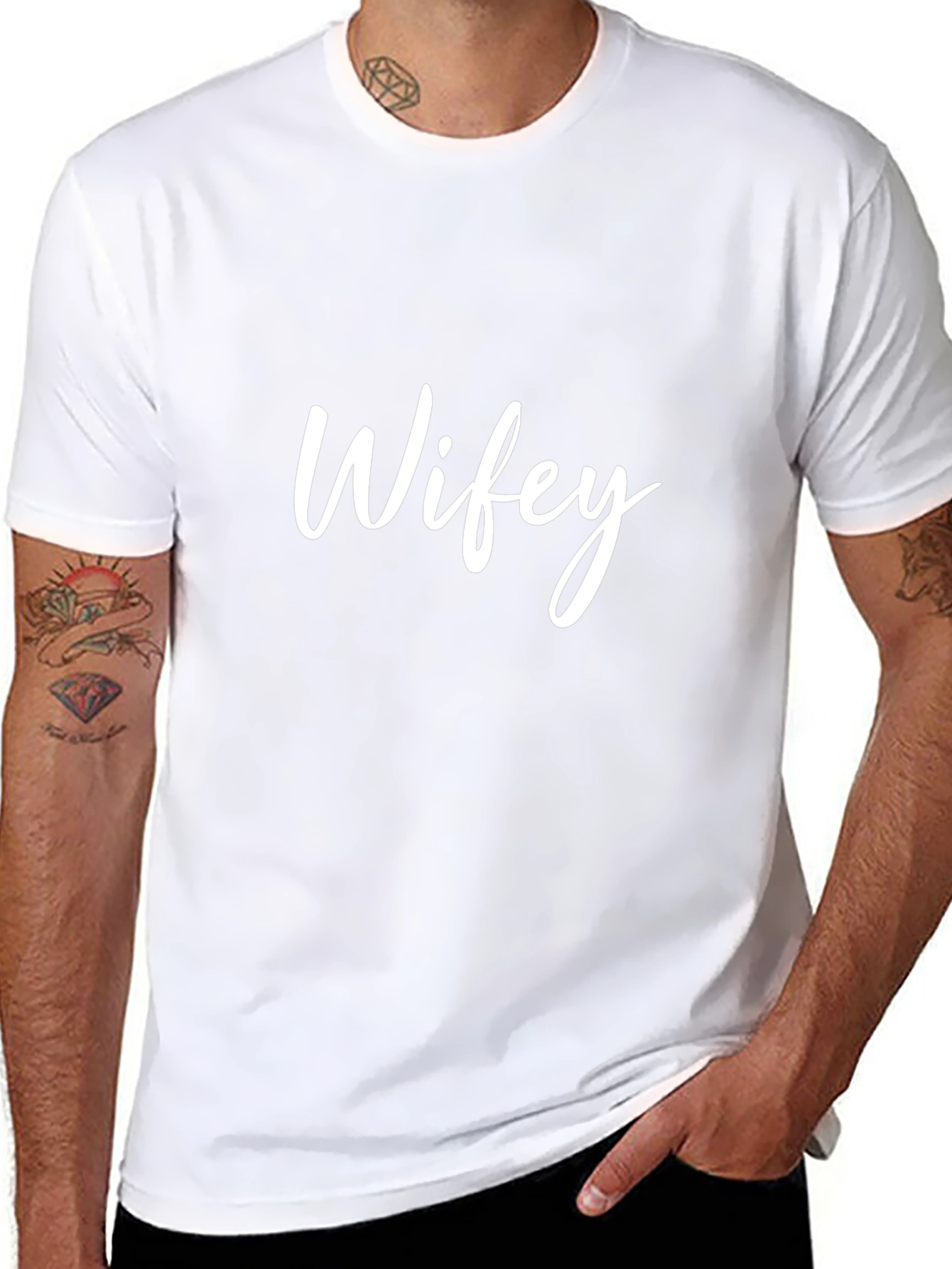 Wifey Graphic Tee - Soft Cotton Blend