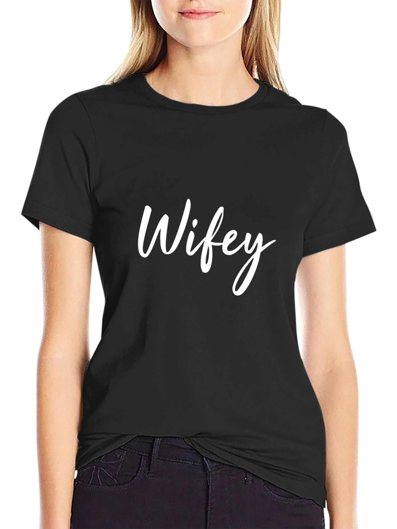 Wifey Graphic Tee - Soft Cotton Blend