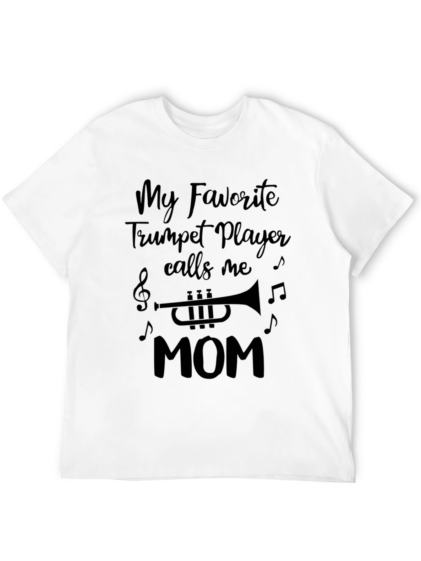 Trumpet Player Mom T-Shirt - Music Lover