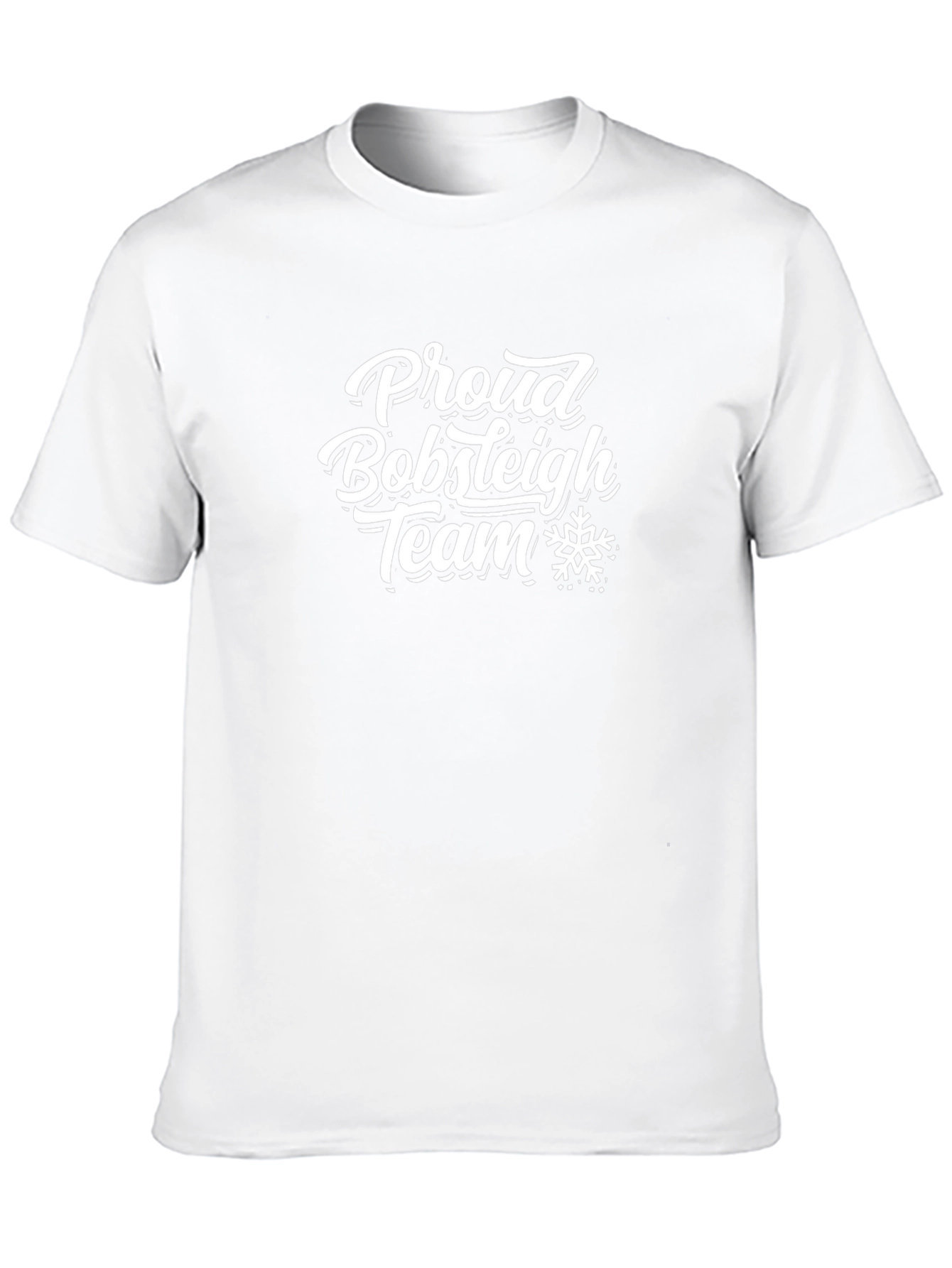 Proud Bobsleigh Team Graphic Tee - Black