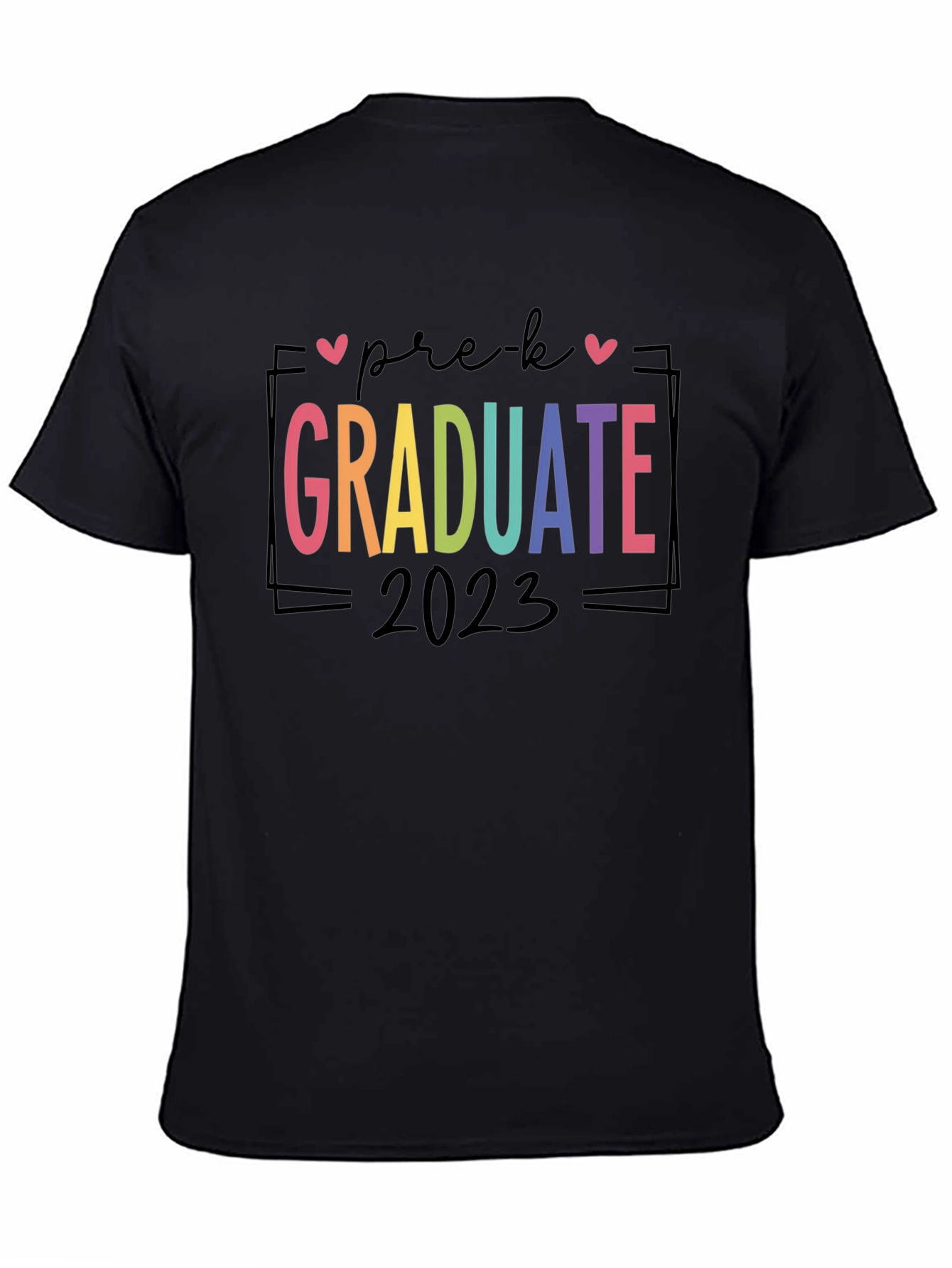 Pre-K Graduate 2023 Black T-Shirt
