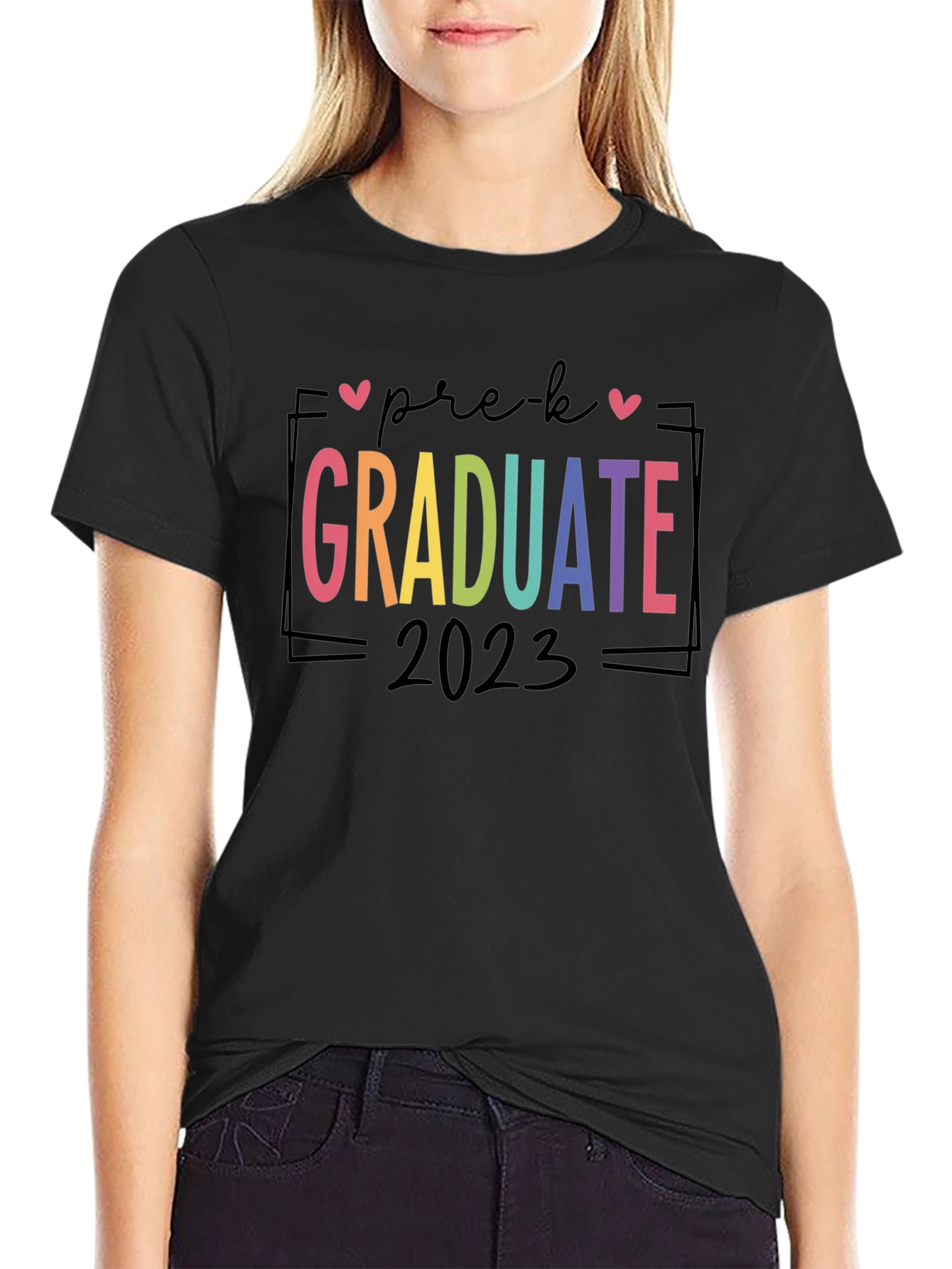 Pre-K Graduate 2023 Black T-Shirt