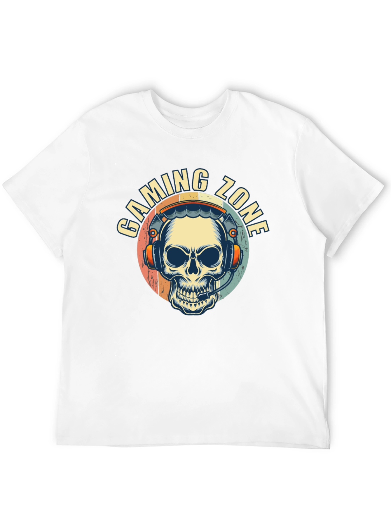 Gaming Zone Skull Graphic Tee