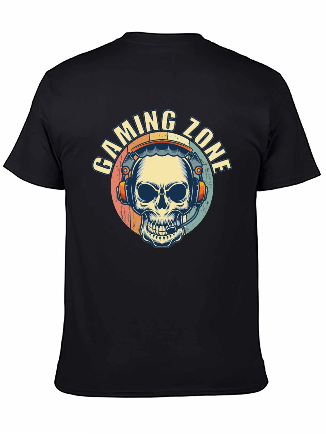 Gaming Zone Skull Graphic Tee