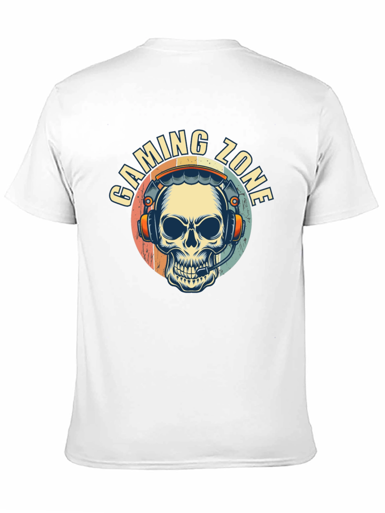 Gaming Zone Skull Graphic Tee