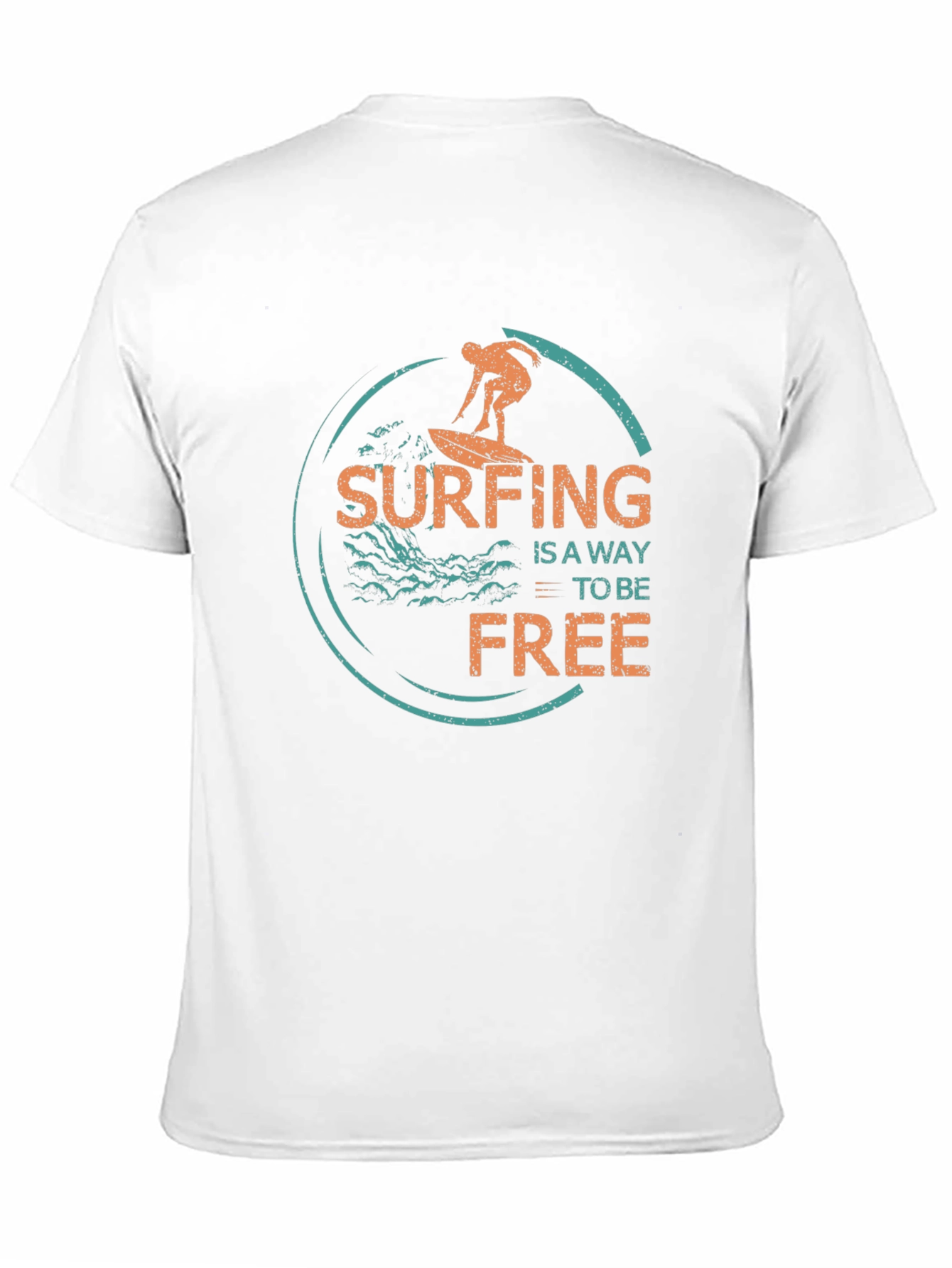 Surfing is a Way to be Free Tee