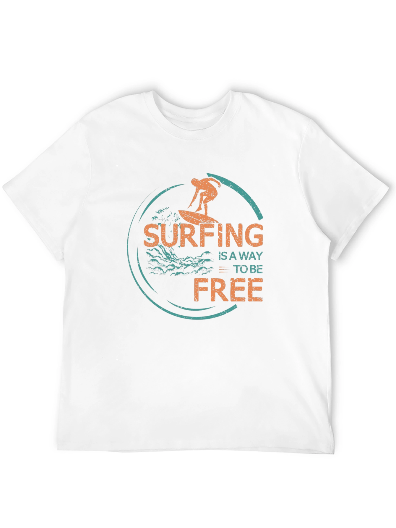 Surfing is a Way to be Free Tee