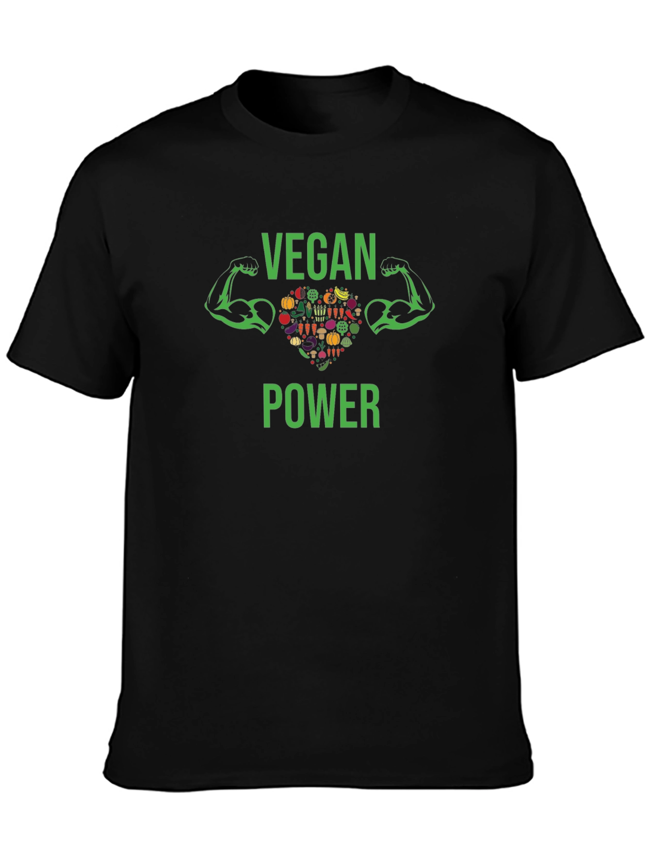 Vegan Power T-Shirt - Plant Based Muscle Tee