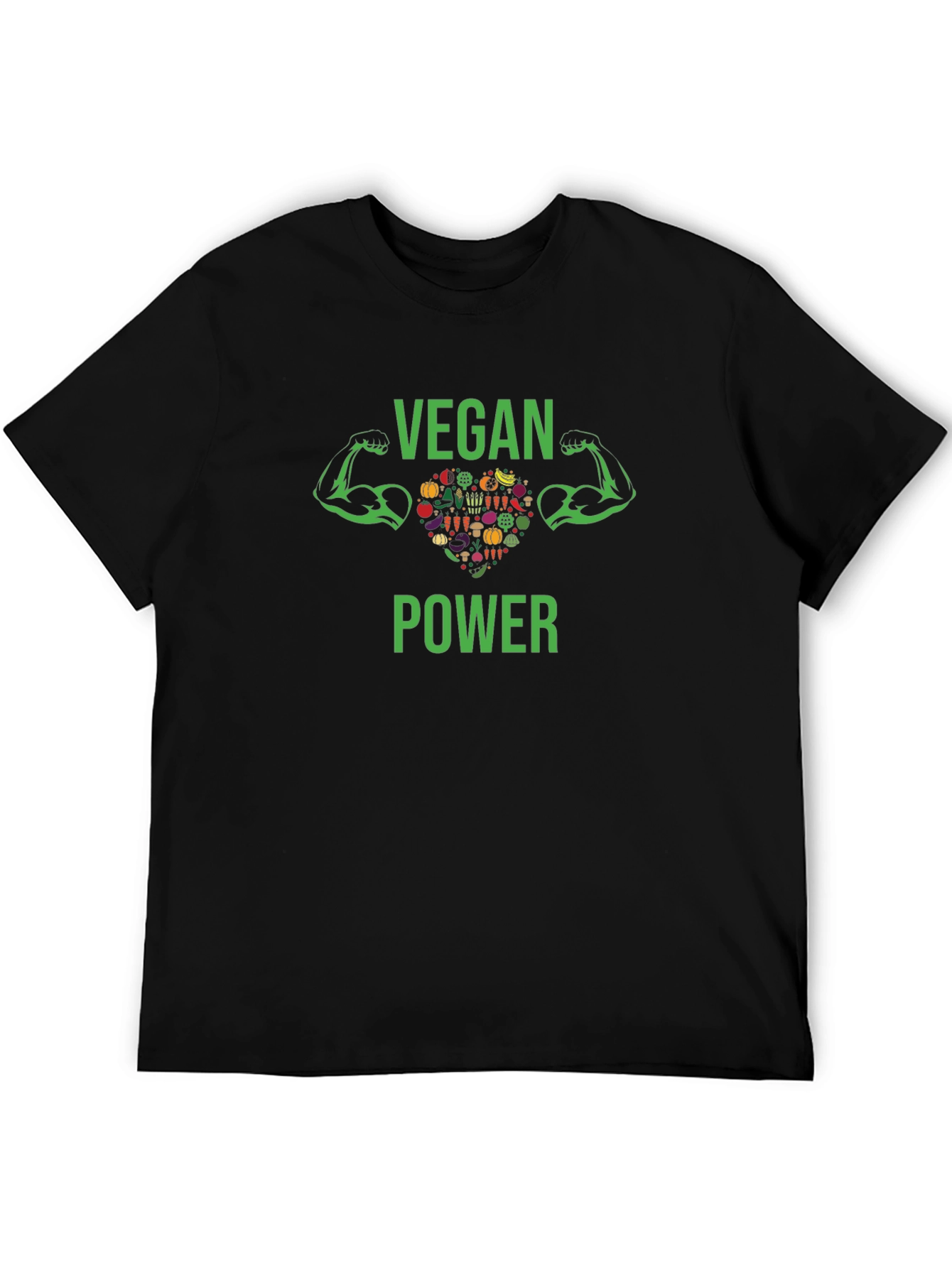 Vegan Power T-Shirt - Plant Based Muscle Tee