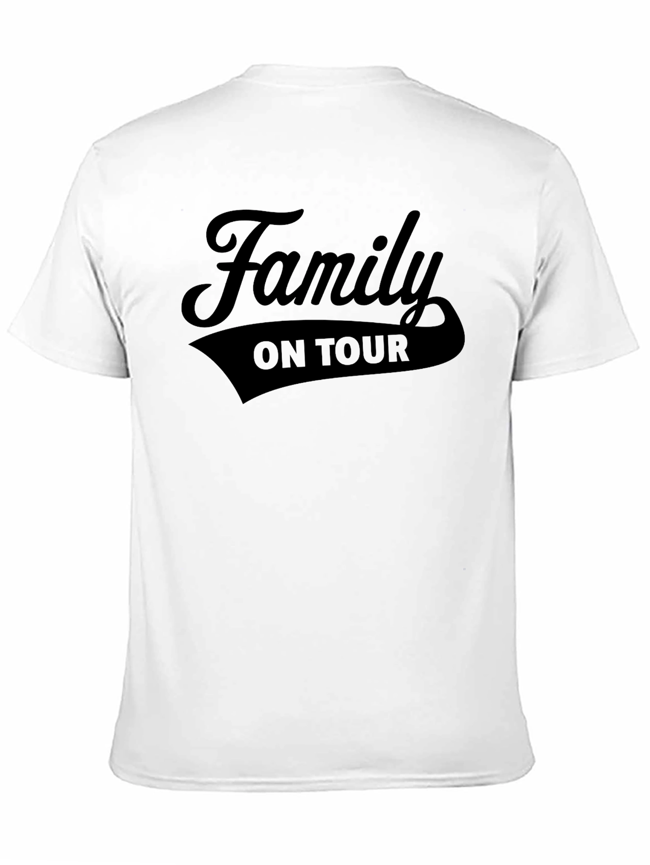 Family On Tour Black T-Shirt
