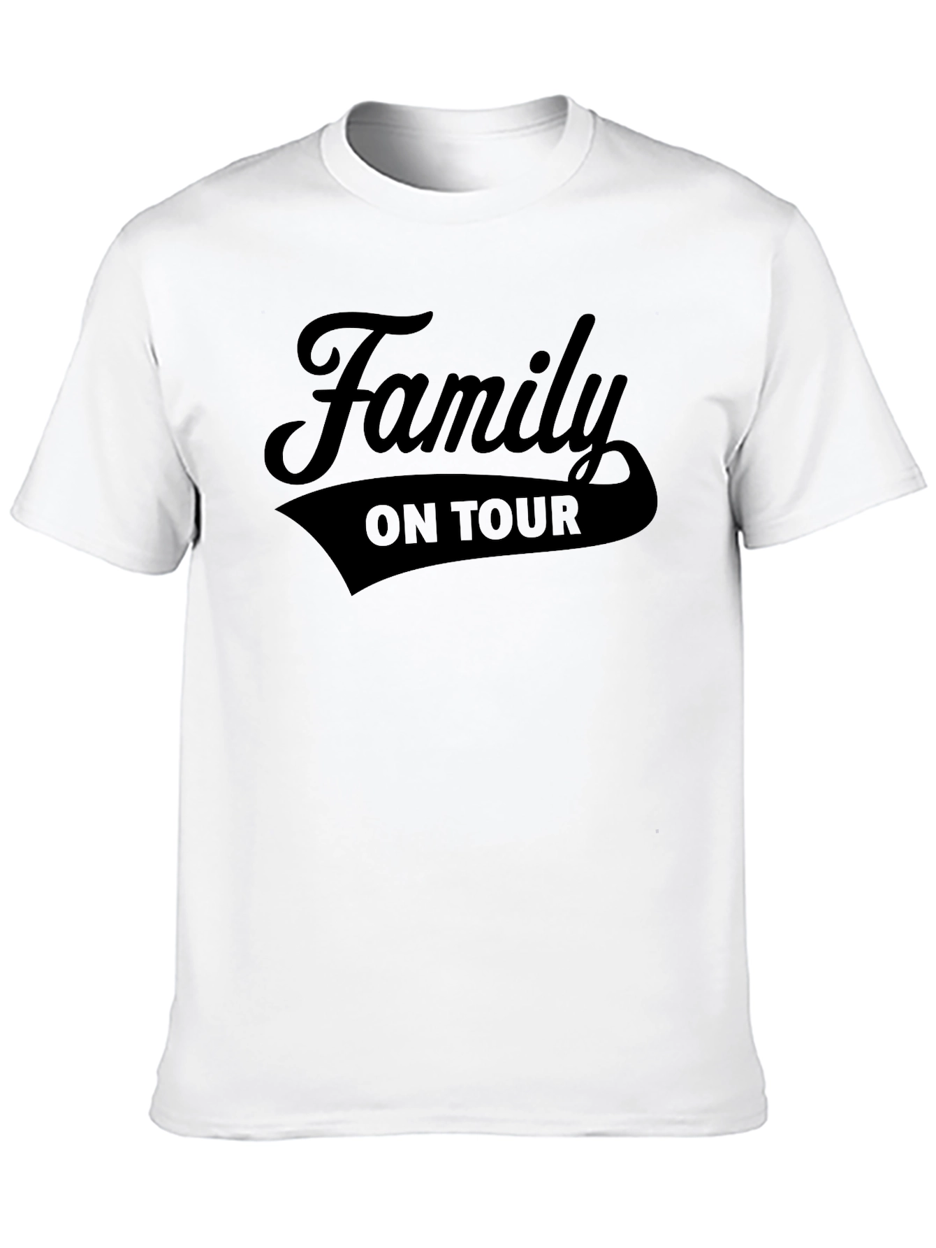 Family On Tour Black T-Shirt