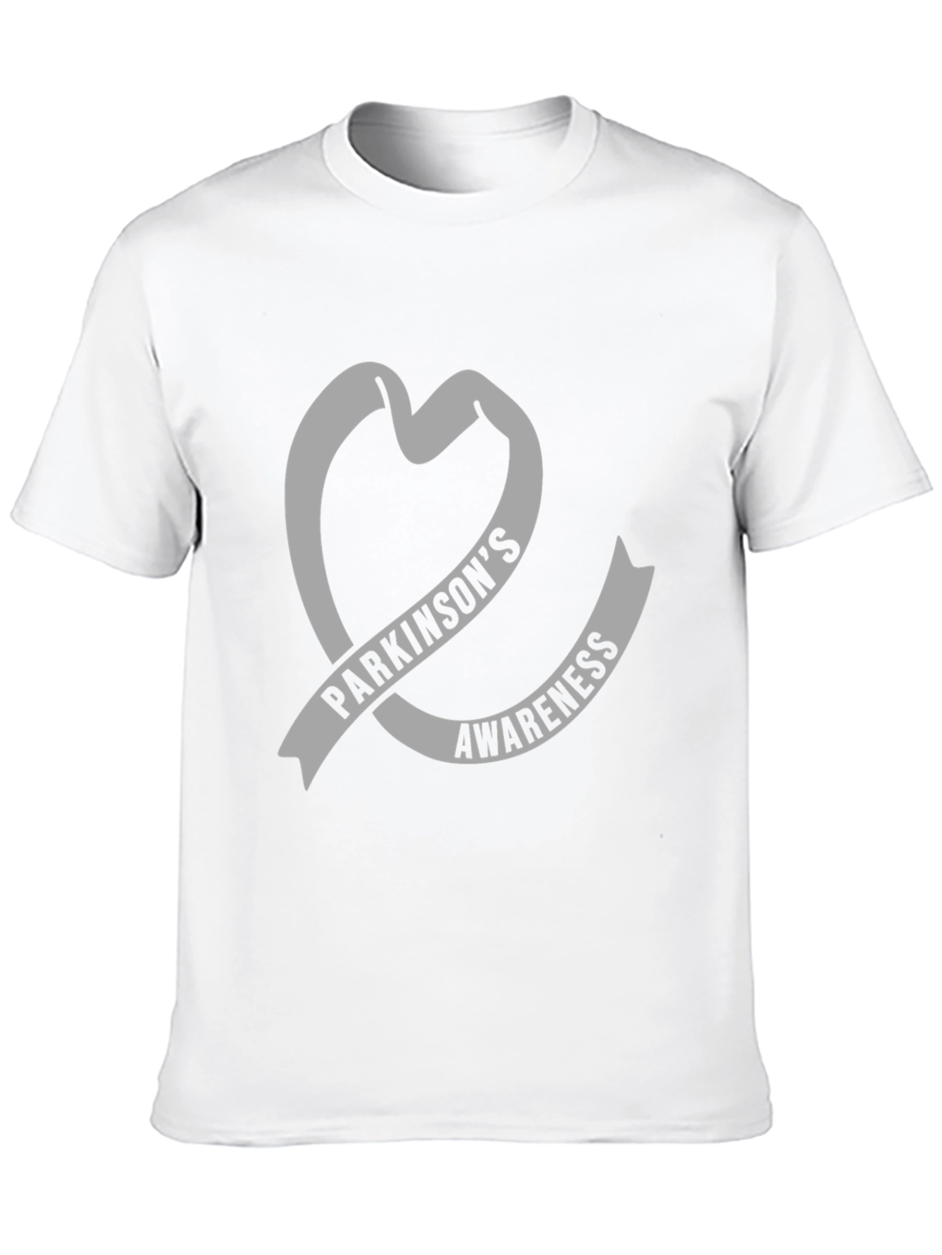 Parkinsons Awareness Heart T-Shirt - Support the Cause