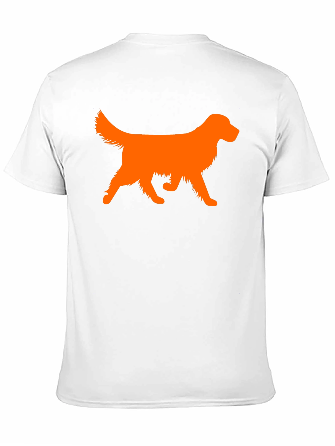 Golden Retriever Silhouette T-Shirt – Minimalist Dog Lover Tee