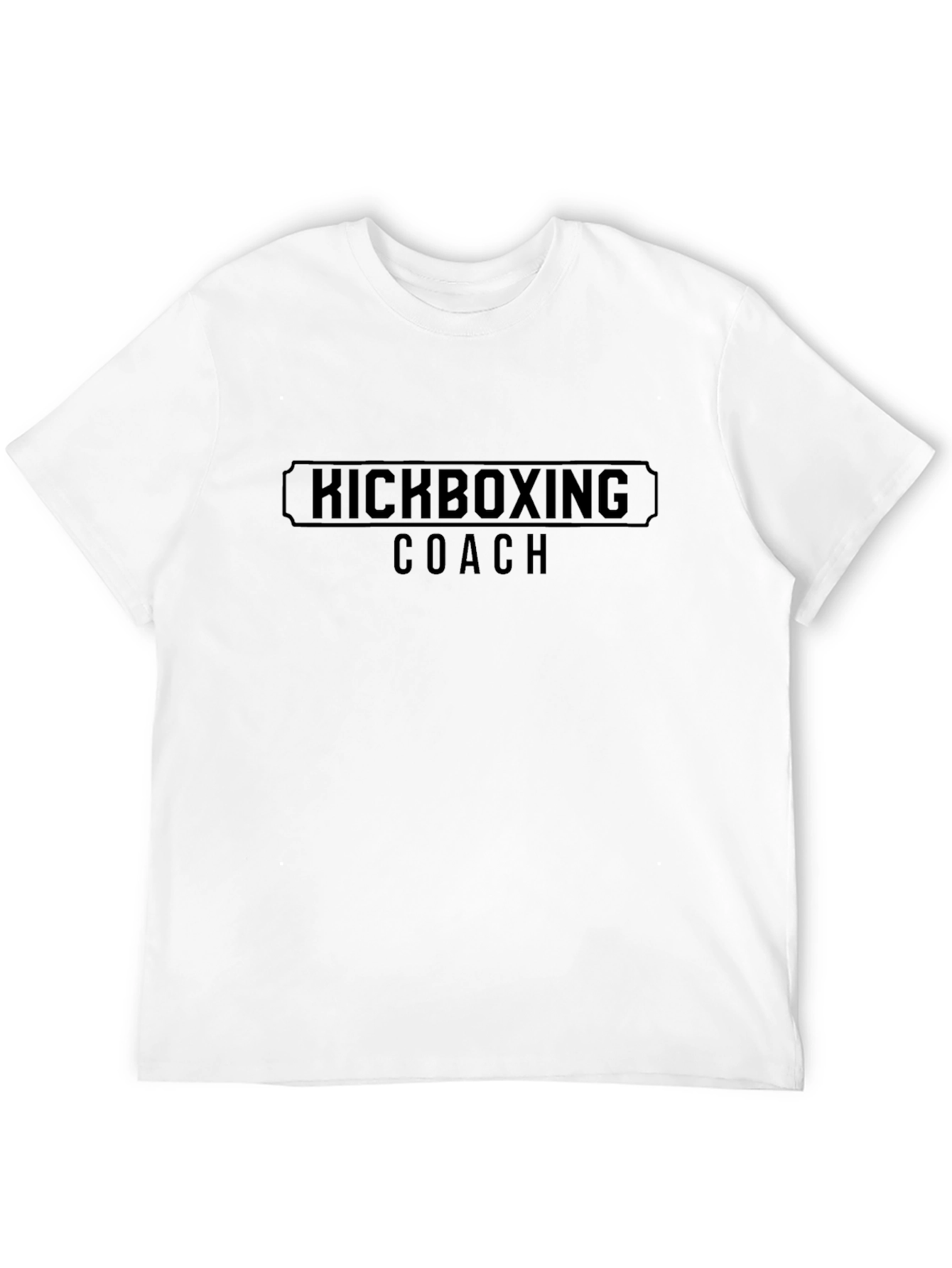 Kickboxing Coach Black T-Shirt