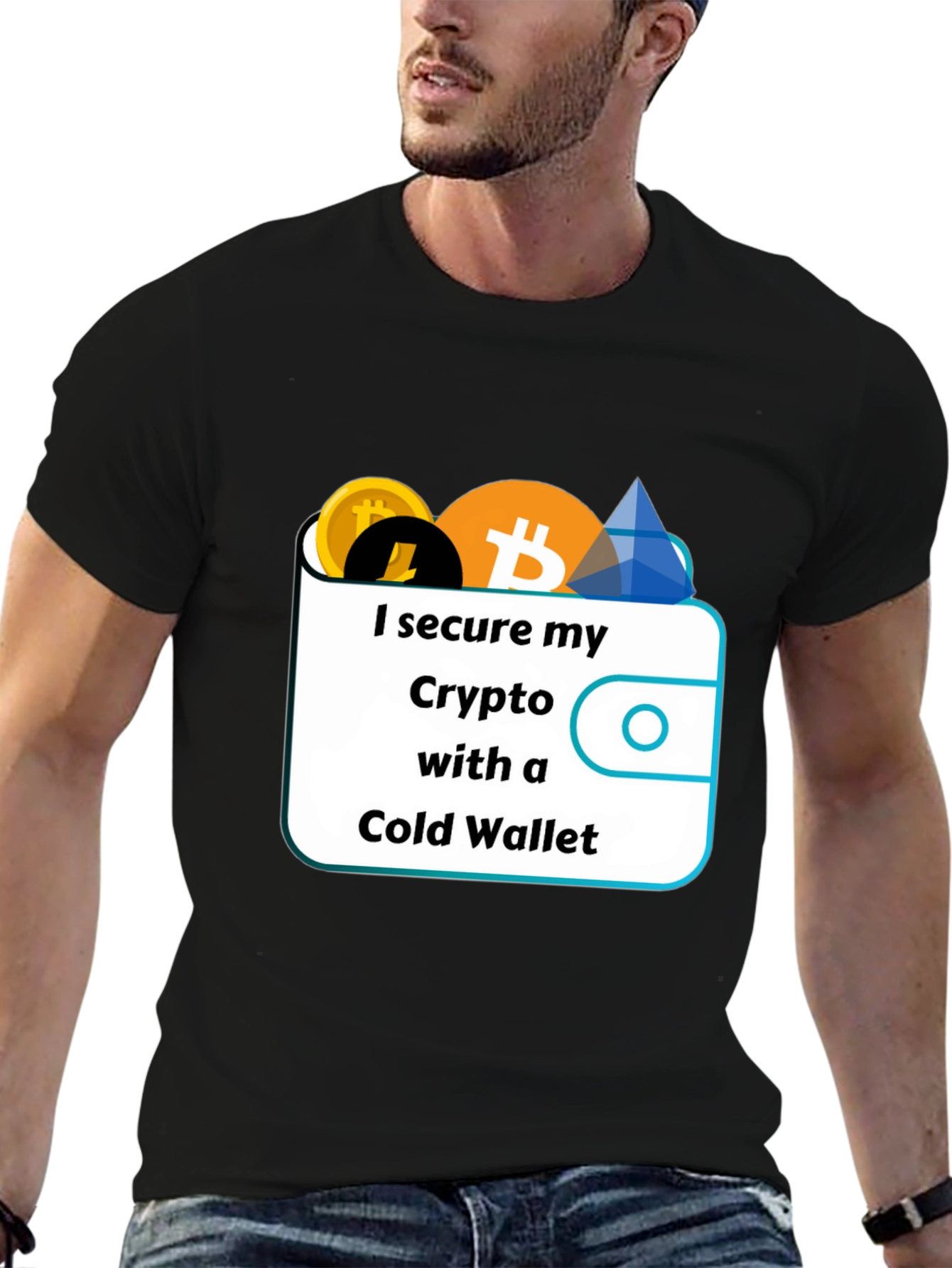 Secure Crypto Cold Wallet T-Shirt