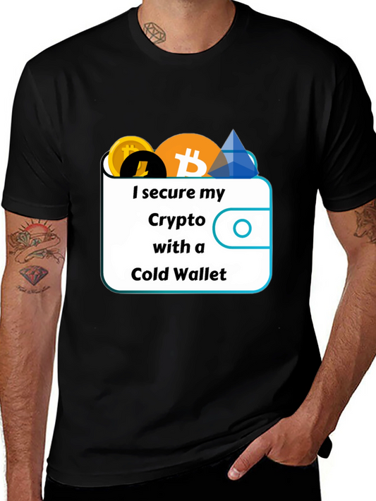 Secure Crypto Cold Wallet T-Shirt