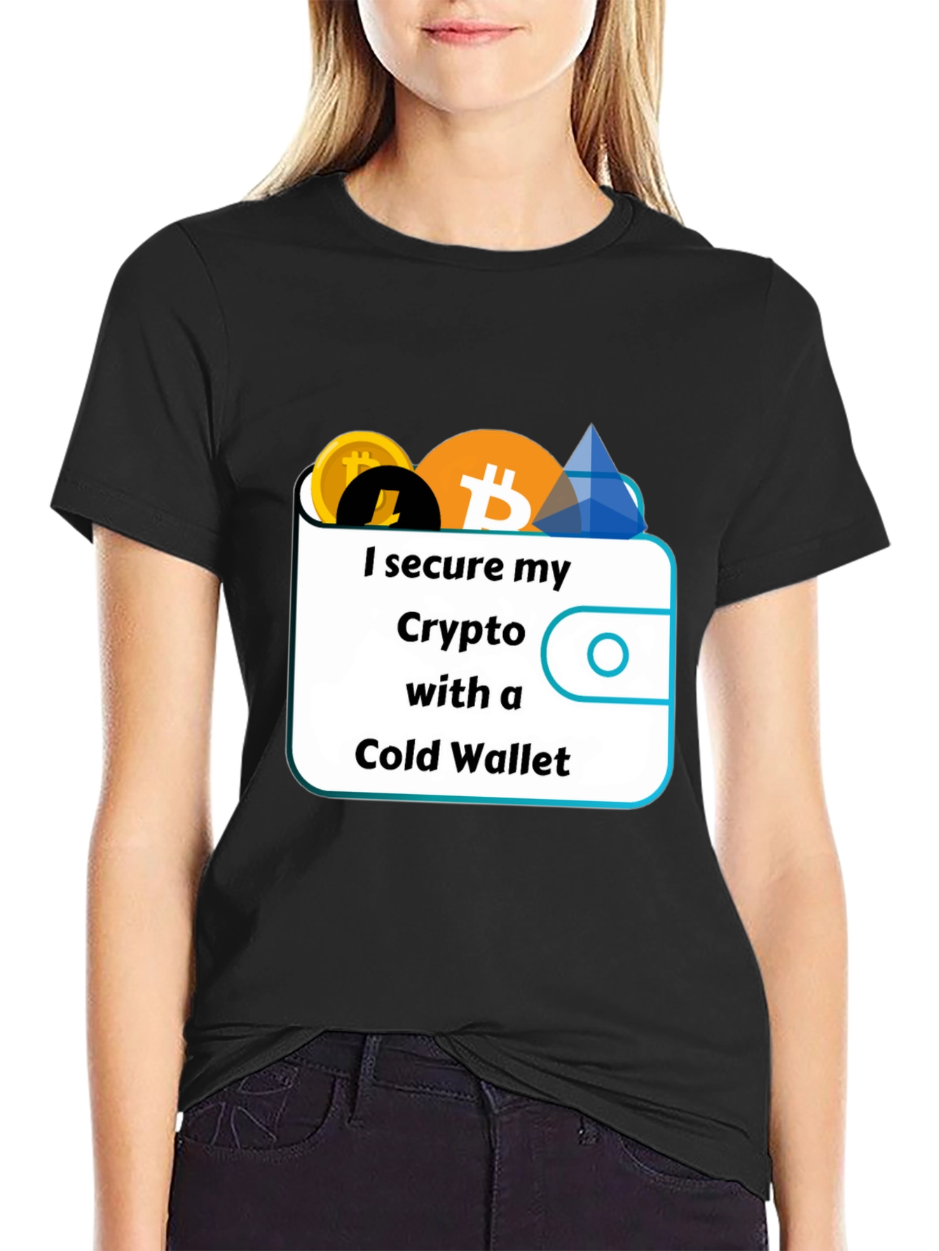 Secure Crypto Cold Wallet T-Shirt