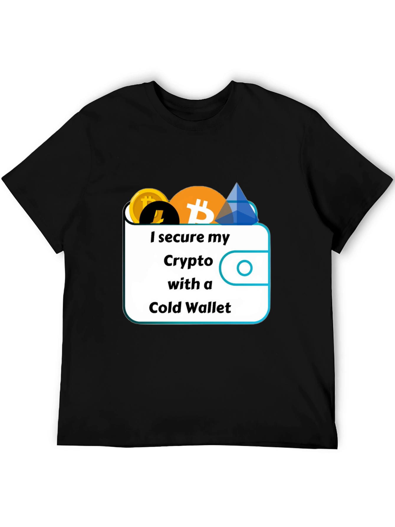 Secure Crypto Cold Wallet T-Shirt