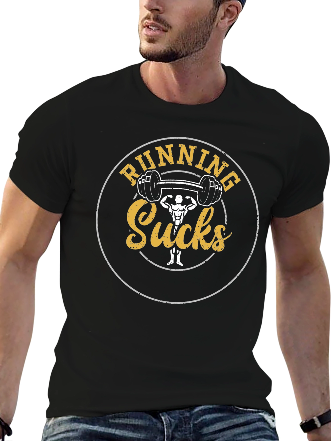 Running Sucks Graphic T-Shirt