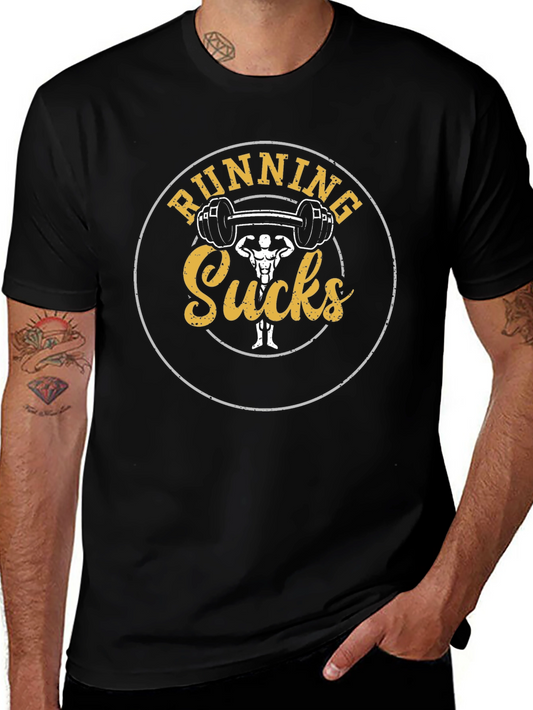 Running Sucks Graphic T-Shirt