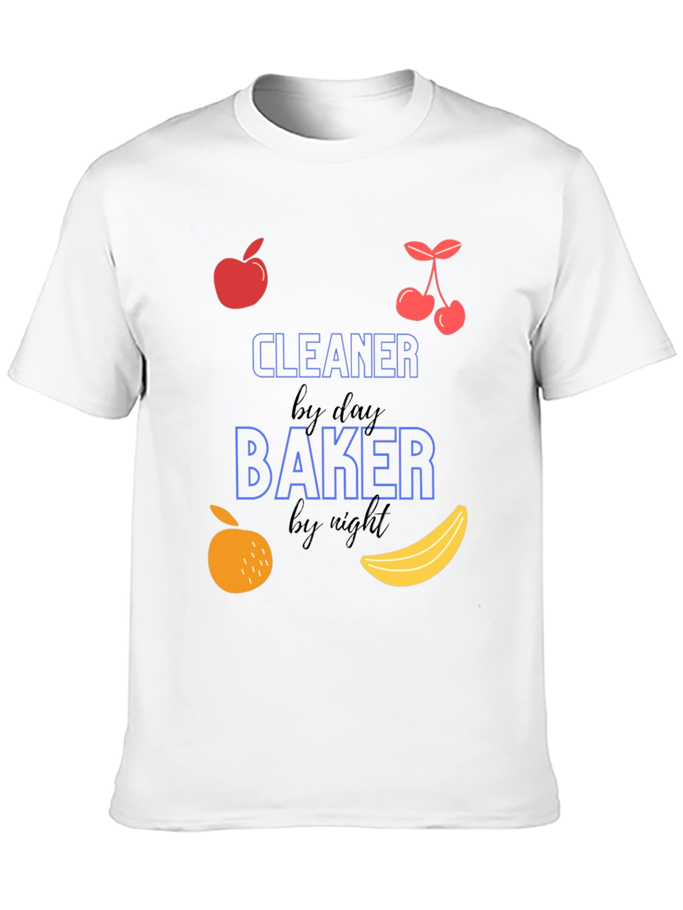 Cleaner by Day Baker by Night Black T-Shirt